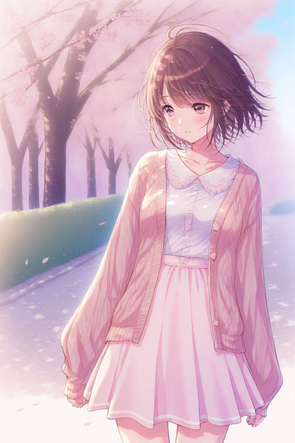 定番のピンクコーデ(各モデル)