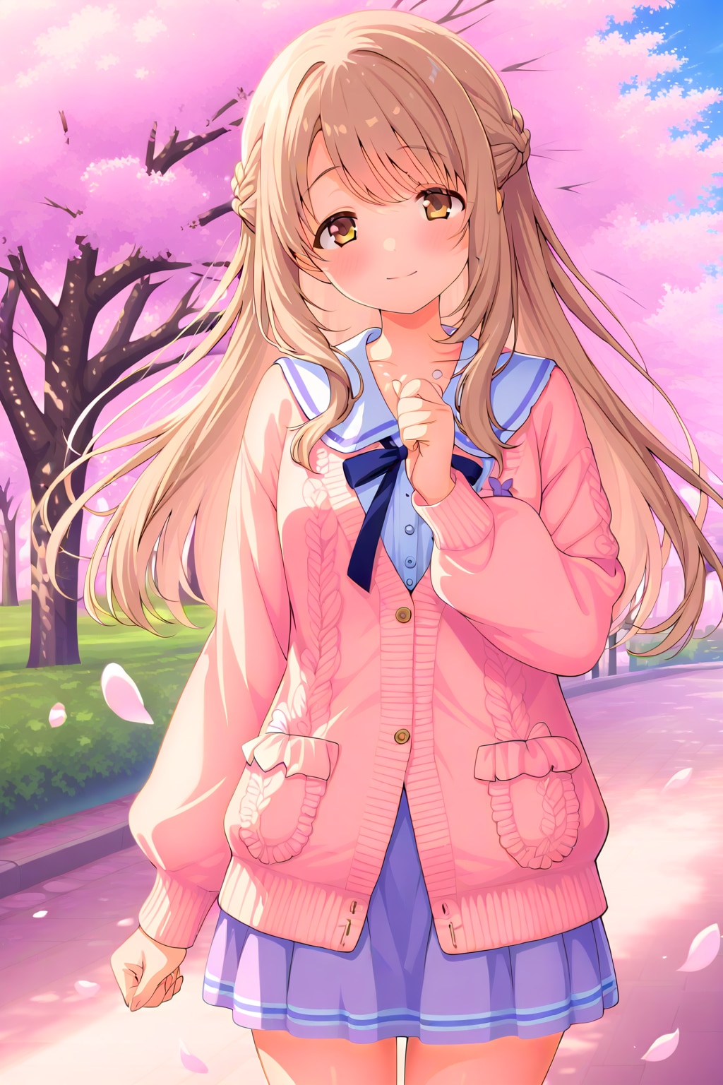 定番のピンクコーデ(各モデル)