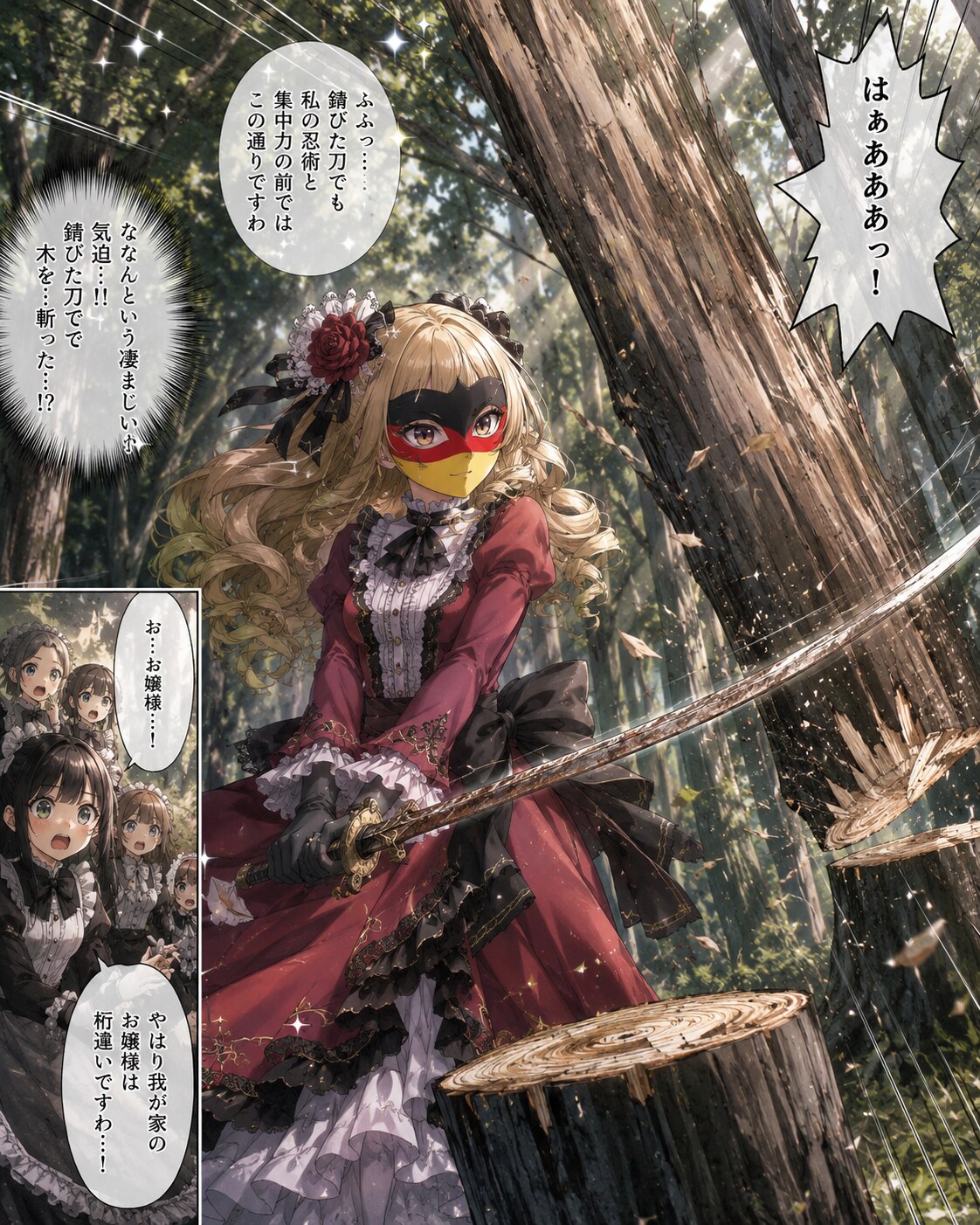 ゲルマン忍者のお嬢様