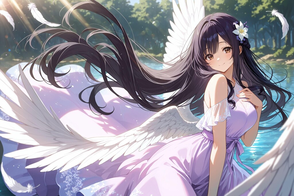 天使さん頑張ります