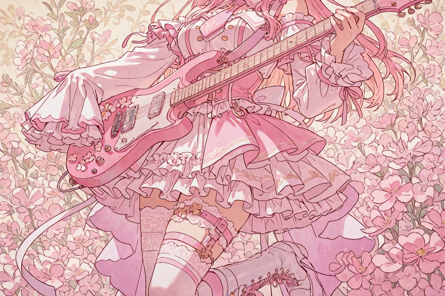 ギター少女 | の人気AIイラスト・グラビア