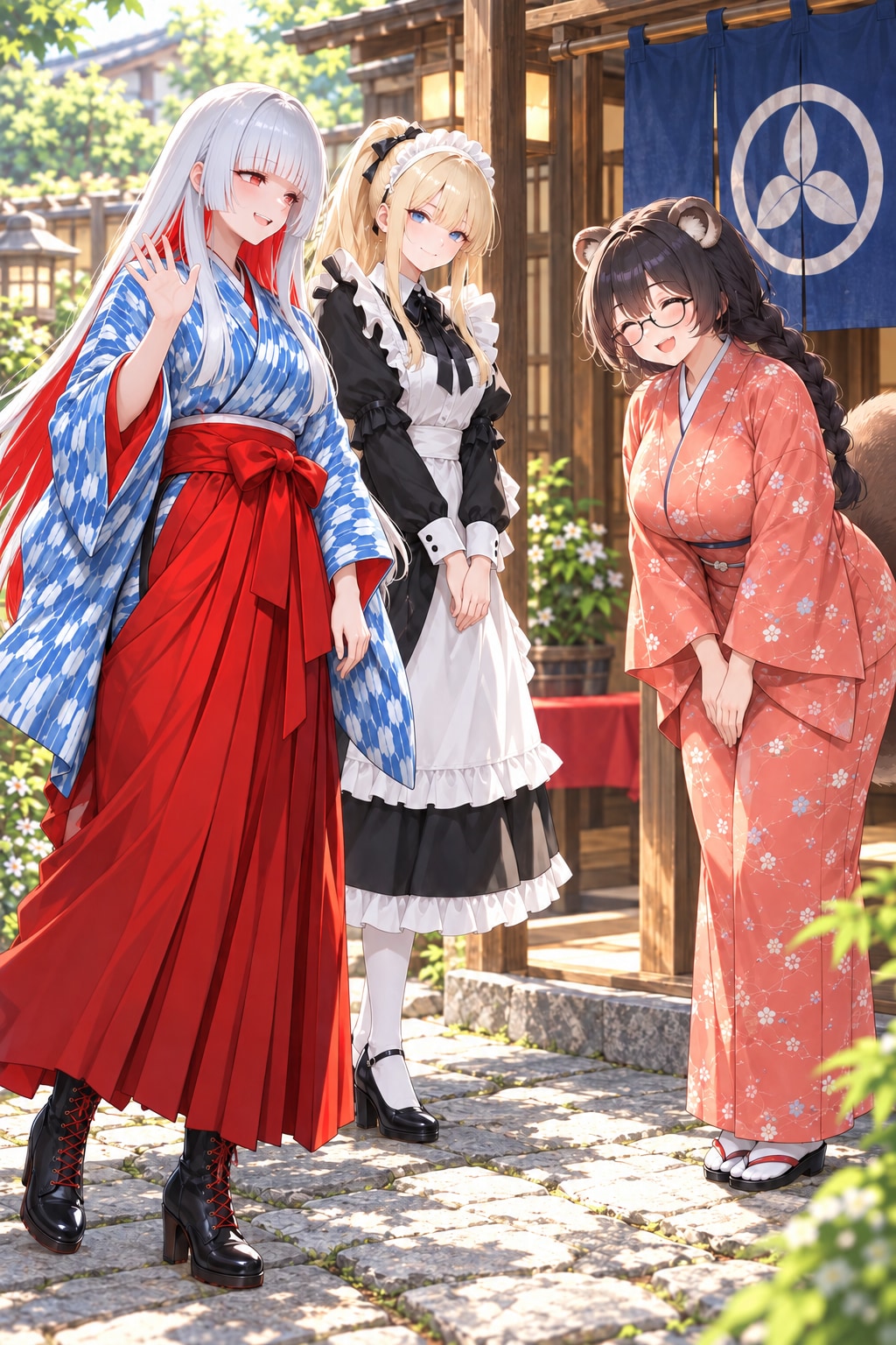 FArossoさんちの姫ご来店