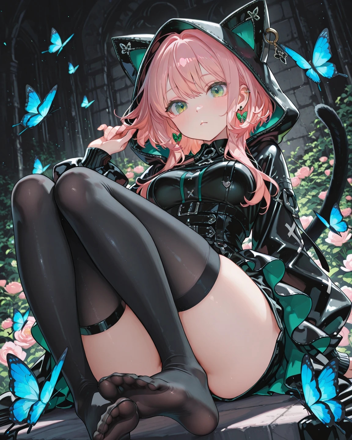 黒猫×サイバーパンク