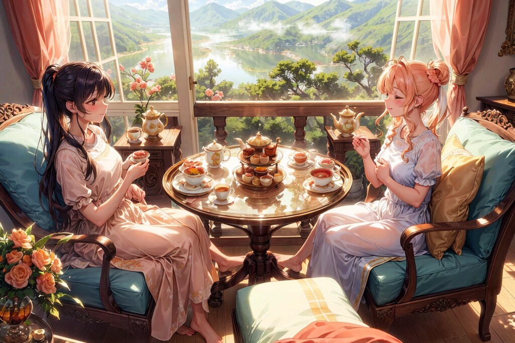 ピーチ香るルイボスティー