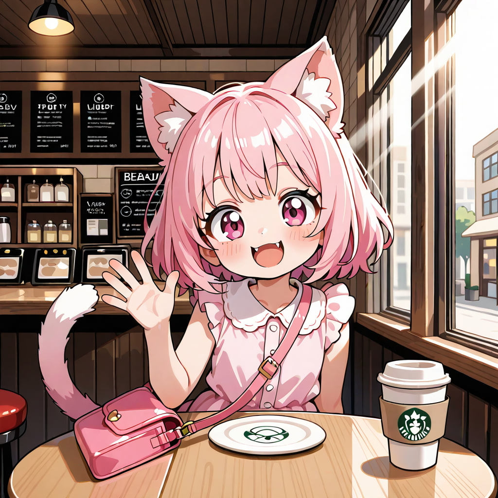 喫茶店で待ち合わせっ♡