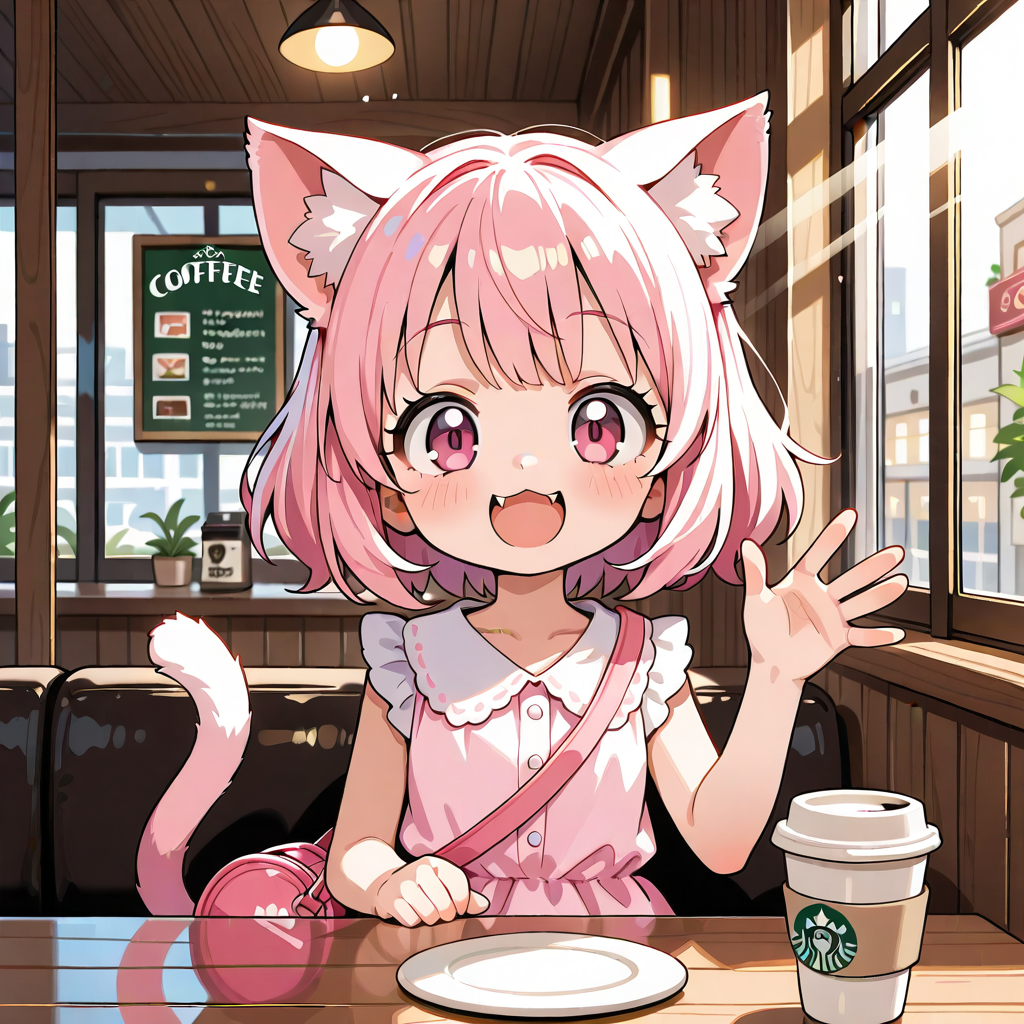 喫茶店で待ち合わせっ♡