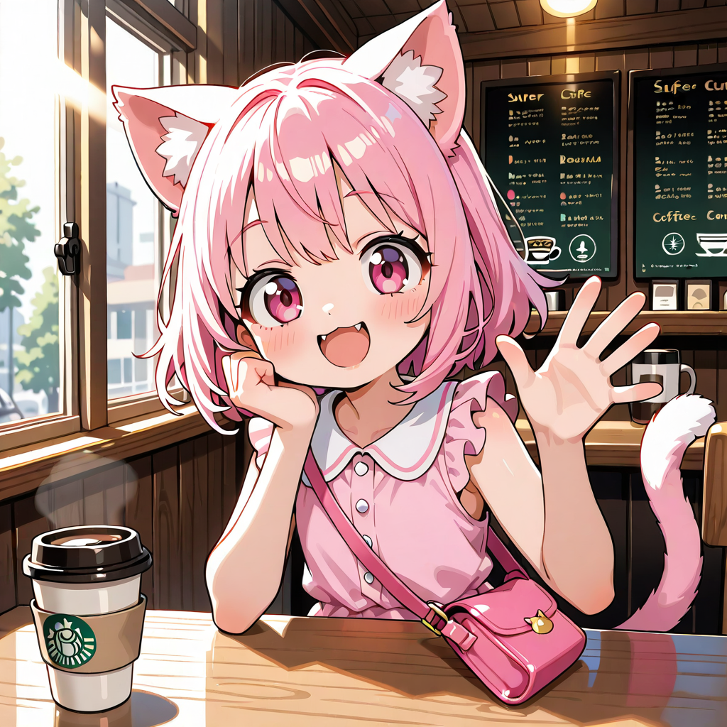 喫茶店で待ち合わせっ♡