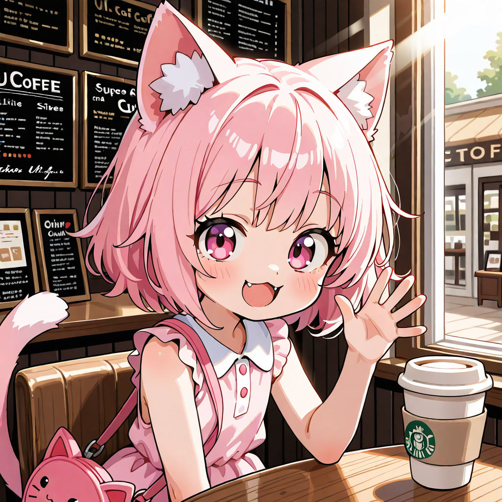 喫茶店で待ち合わせっ♡