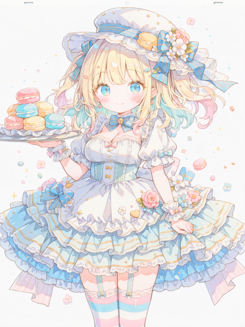 ふわふわマカロンドレス