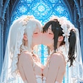 白×黒ウェディング 2枚目