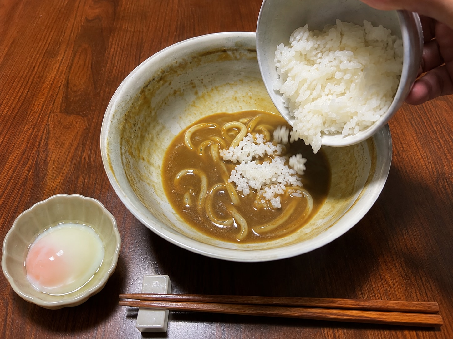 うどん少なめでお願いします