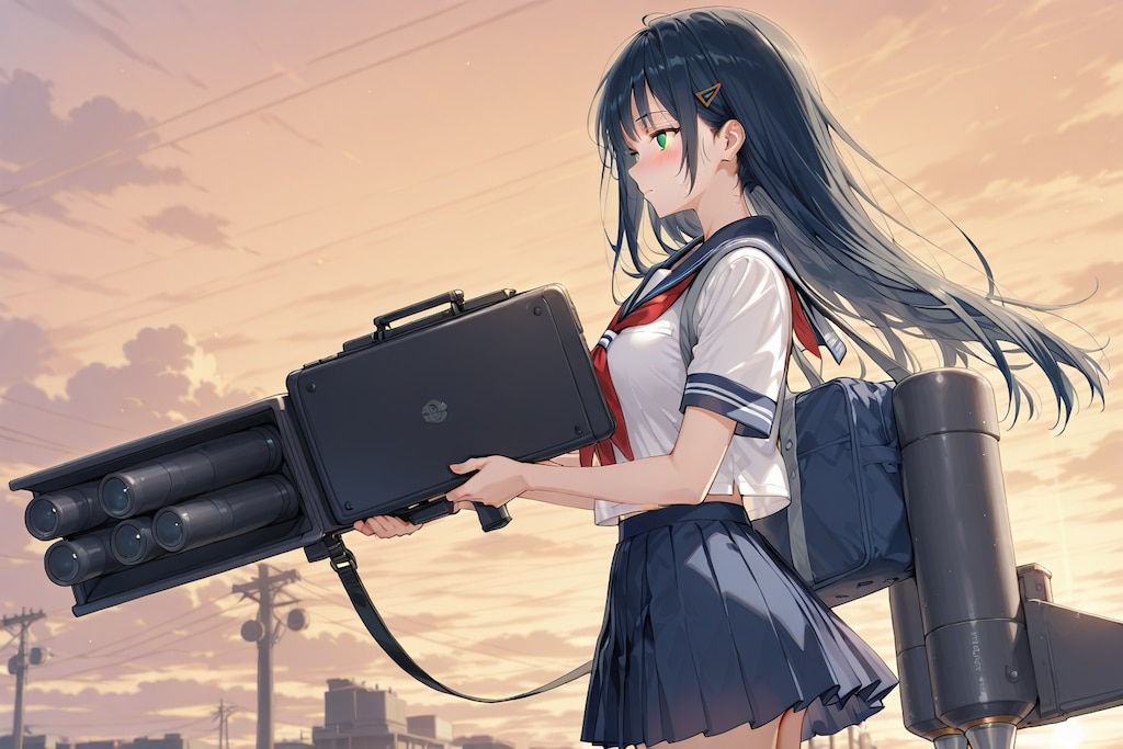 隠れても無駄よ。建物ごと破壊するから。