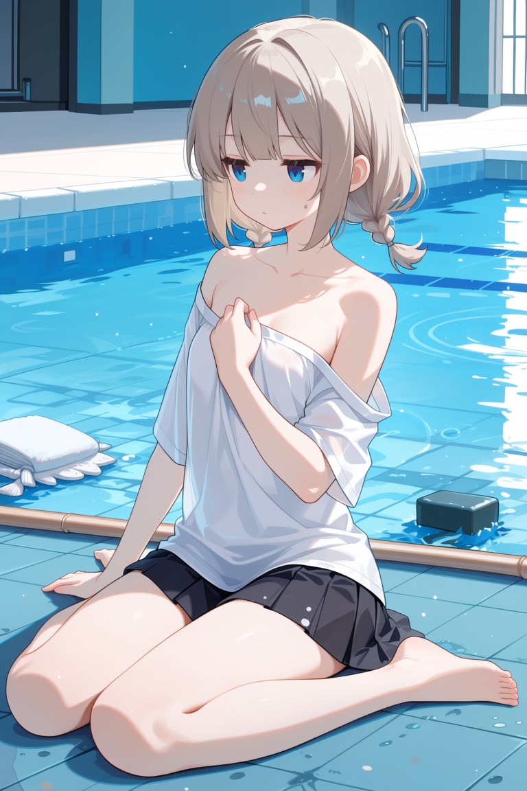 プール清掃