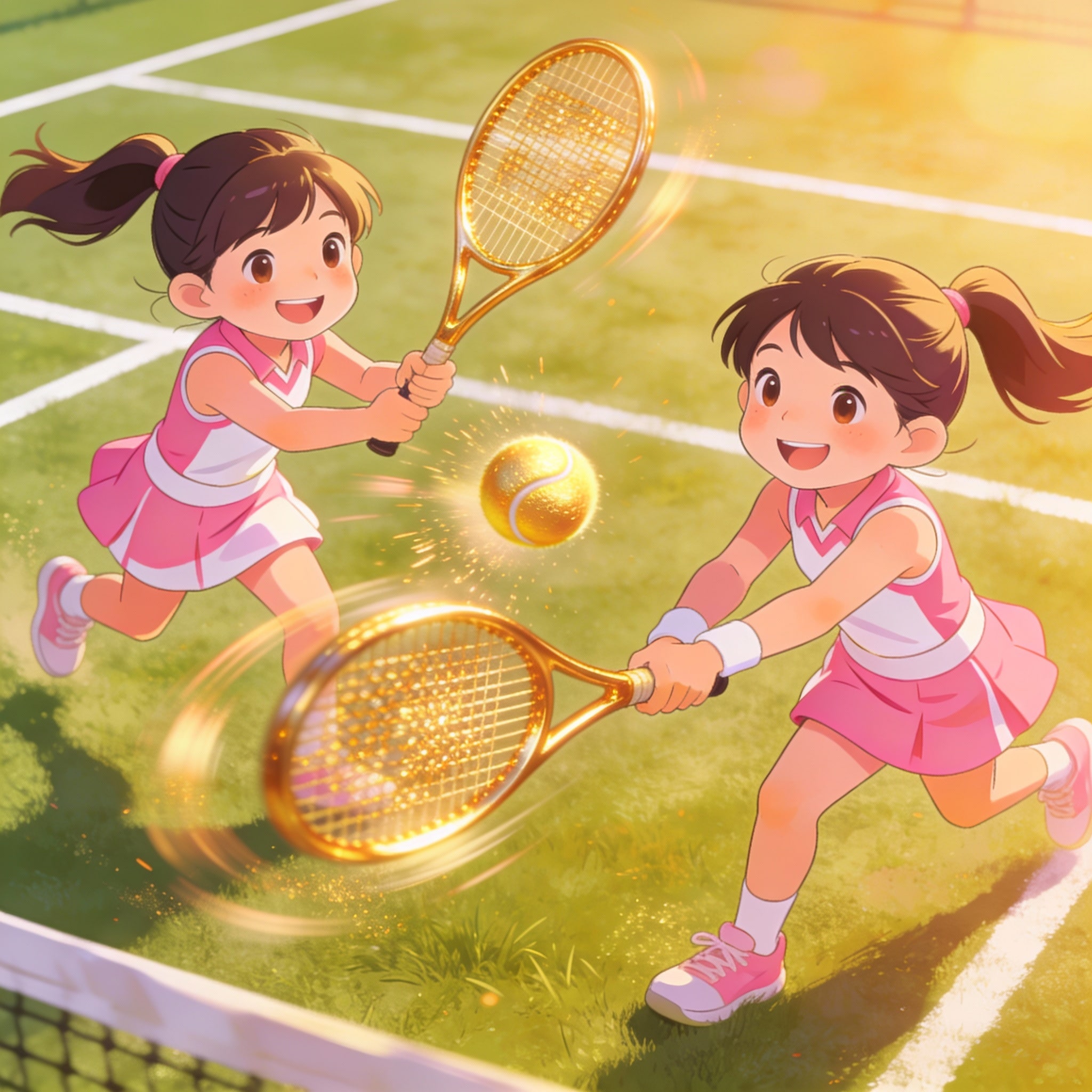 金テニス | の人気AIイラスト・グラビア