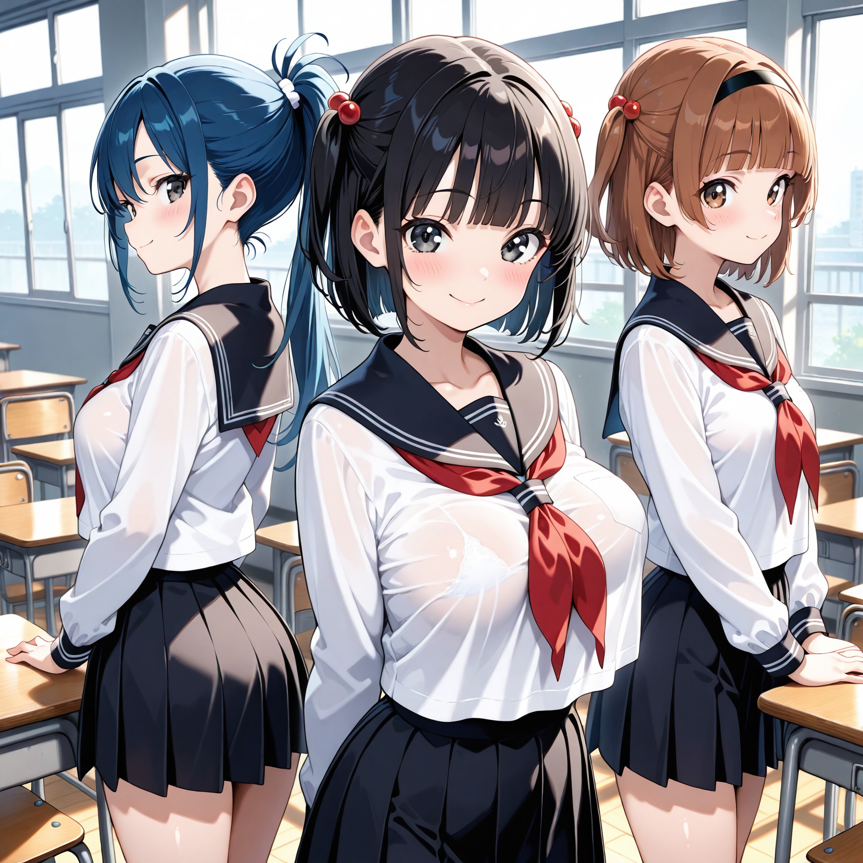 ほら次は体育だから別部屋にいってね