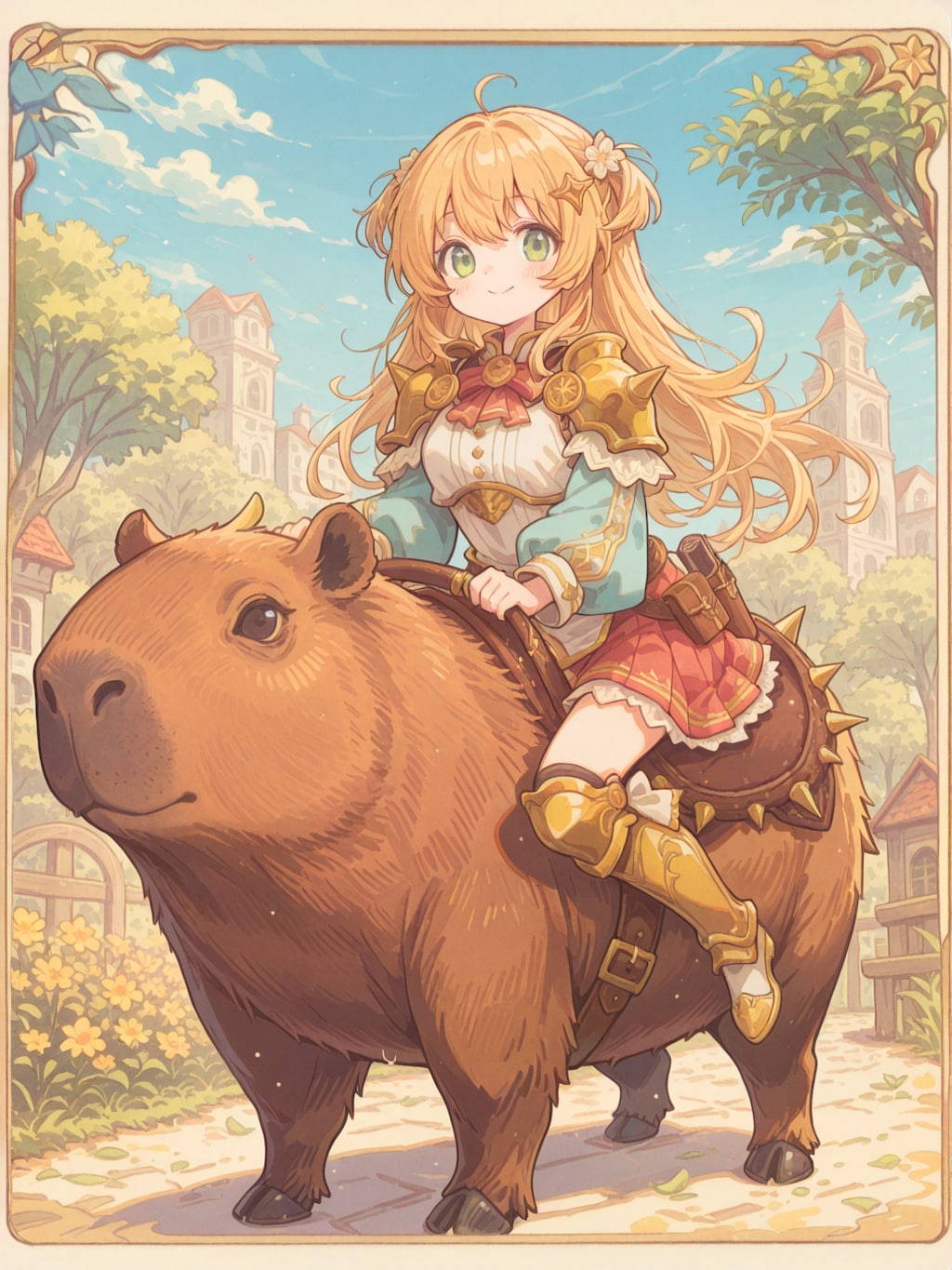 無邪気なカピバラナイト