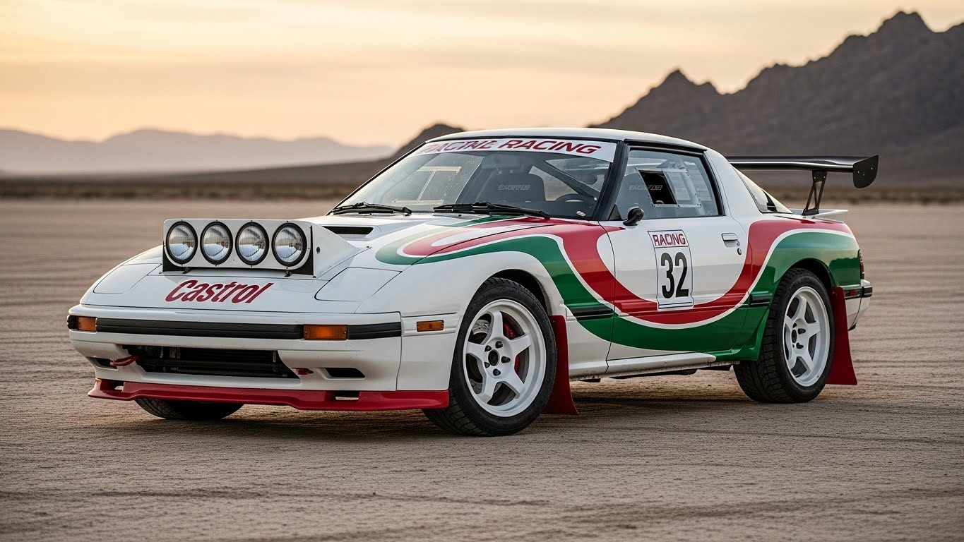 カストロールサバンナRX-7グループB | の人気AIイラスト・グラビア