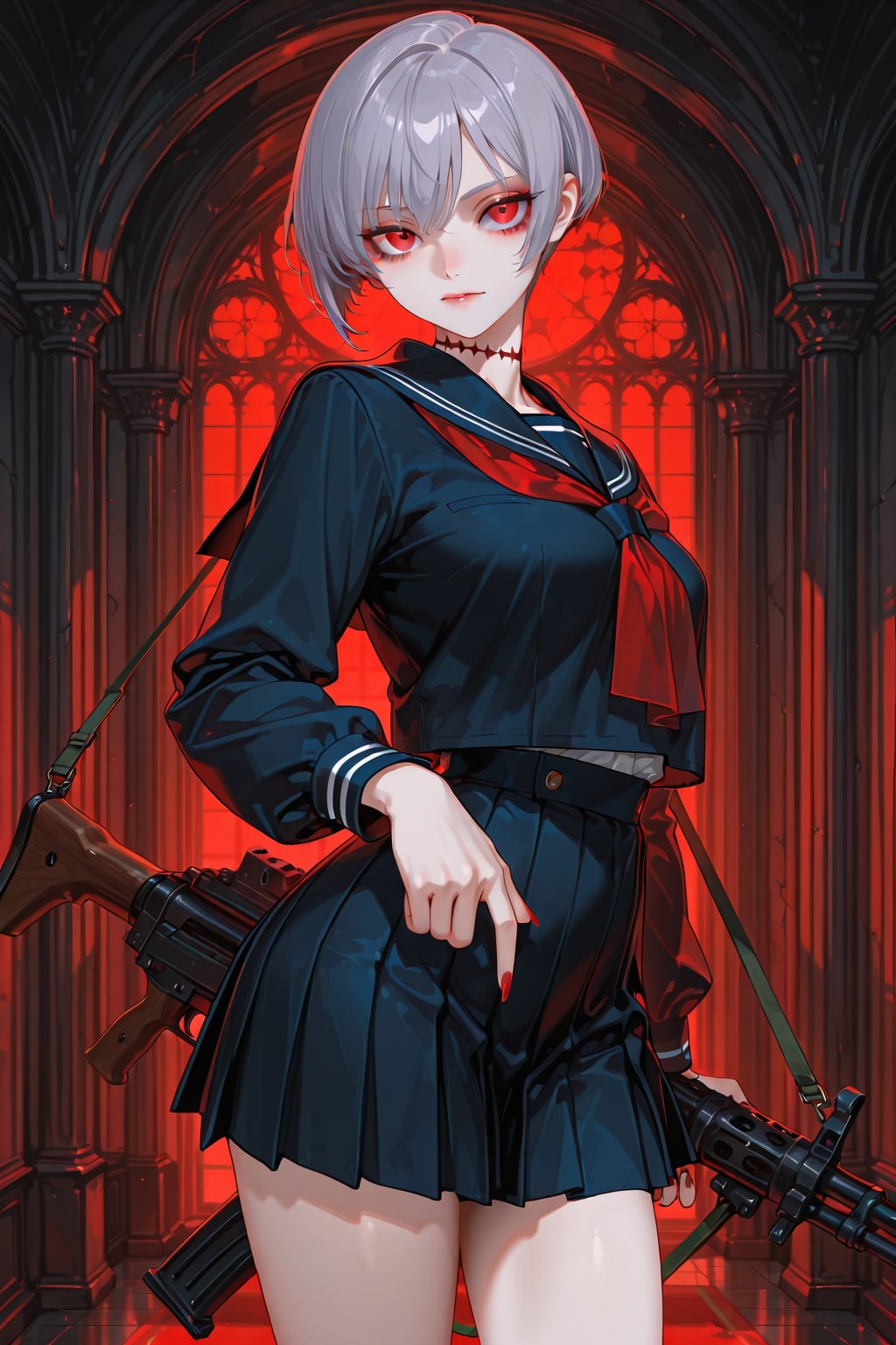 セーラー服と機関銃と吸血鬼 3