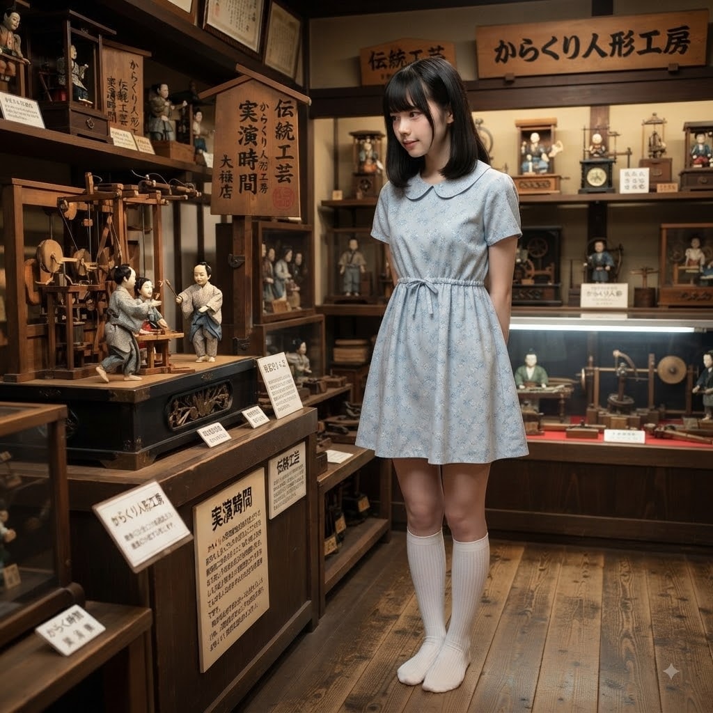 時を刻むからくり人形