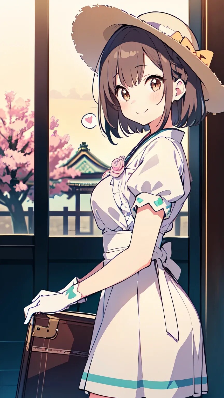 もうー、センパイ!遅いですよー！