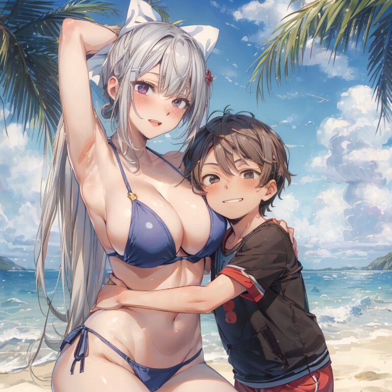 健全風おねショタ