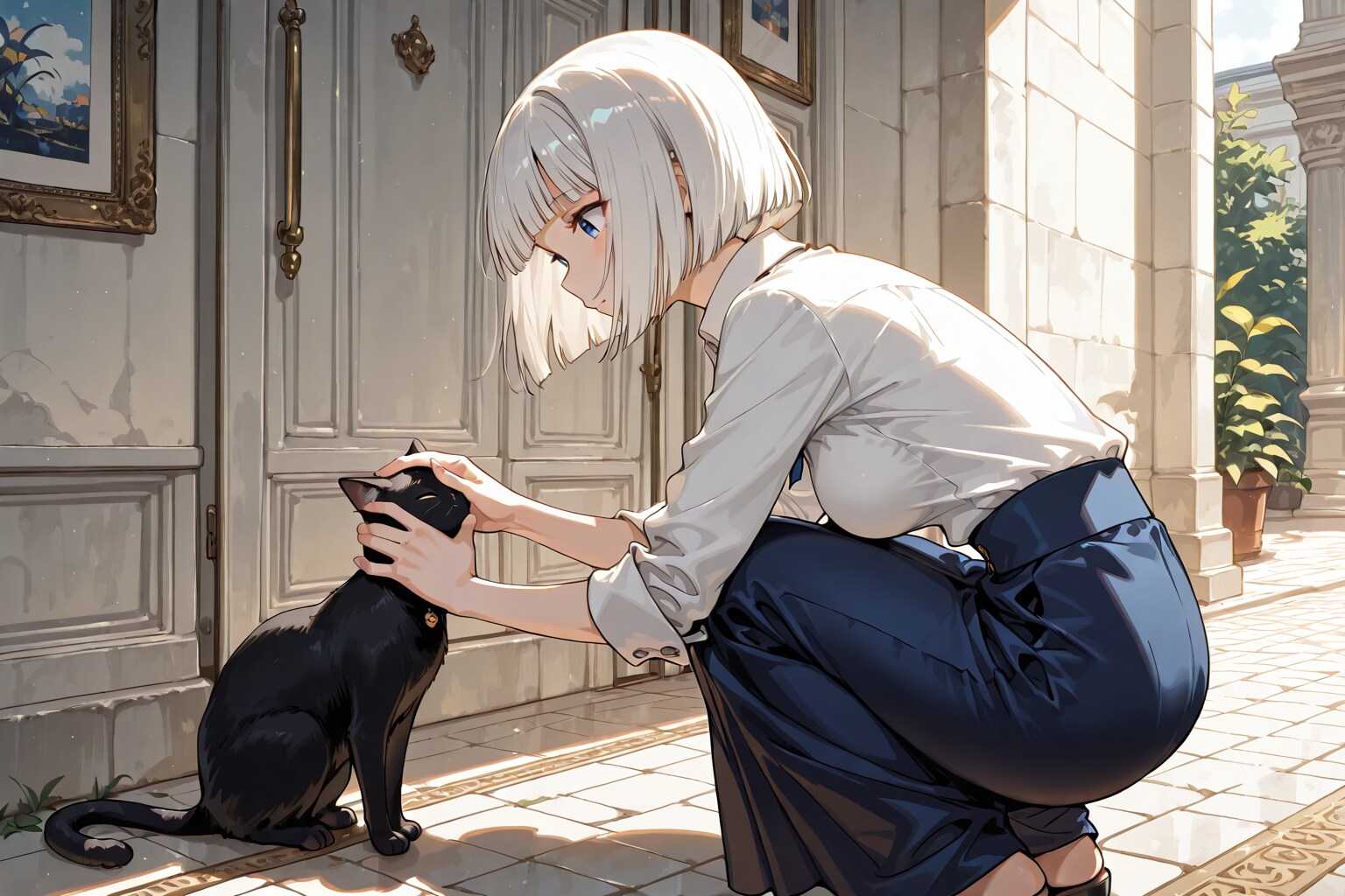よその子、白髪光莉ちゃん