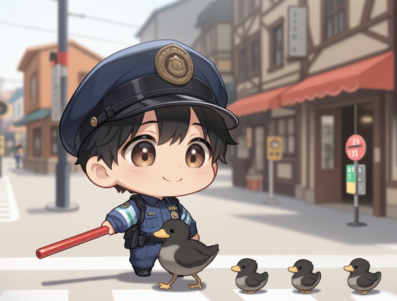 気を付けて渡ってねー | の人気AIイラスト・グラビア