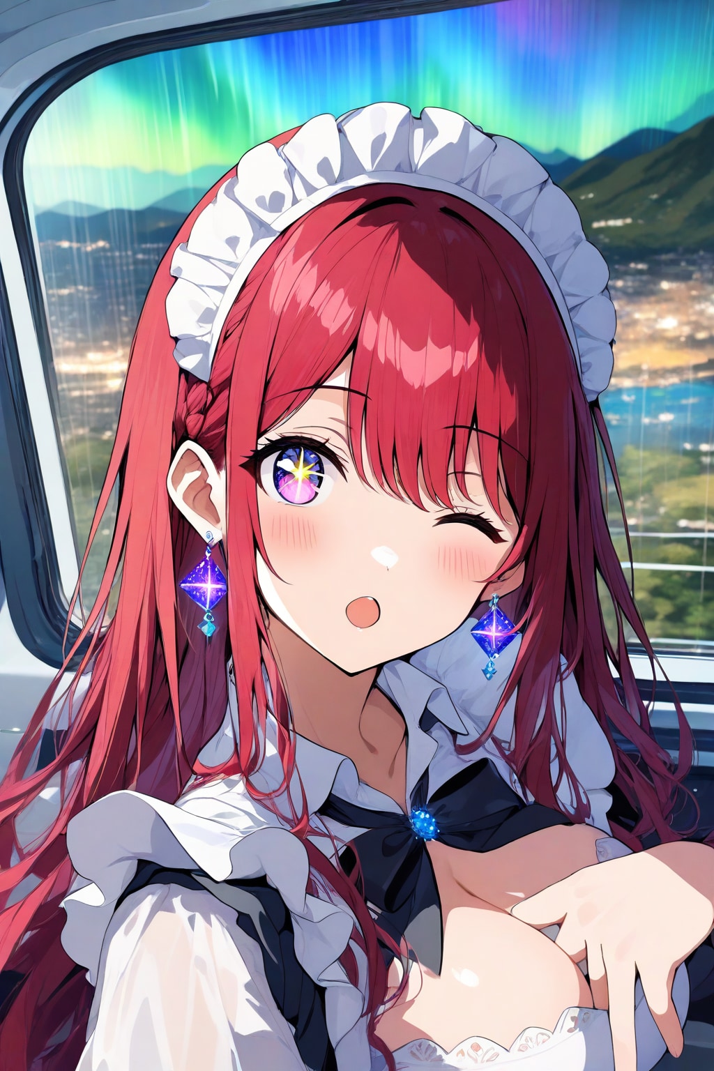 赤髪メイドさんが向かう先には・・・