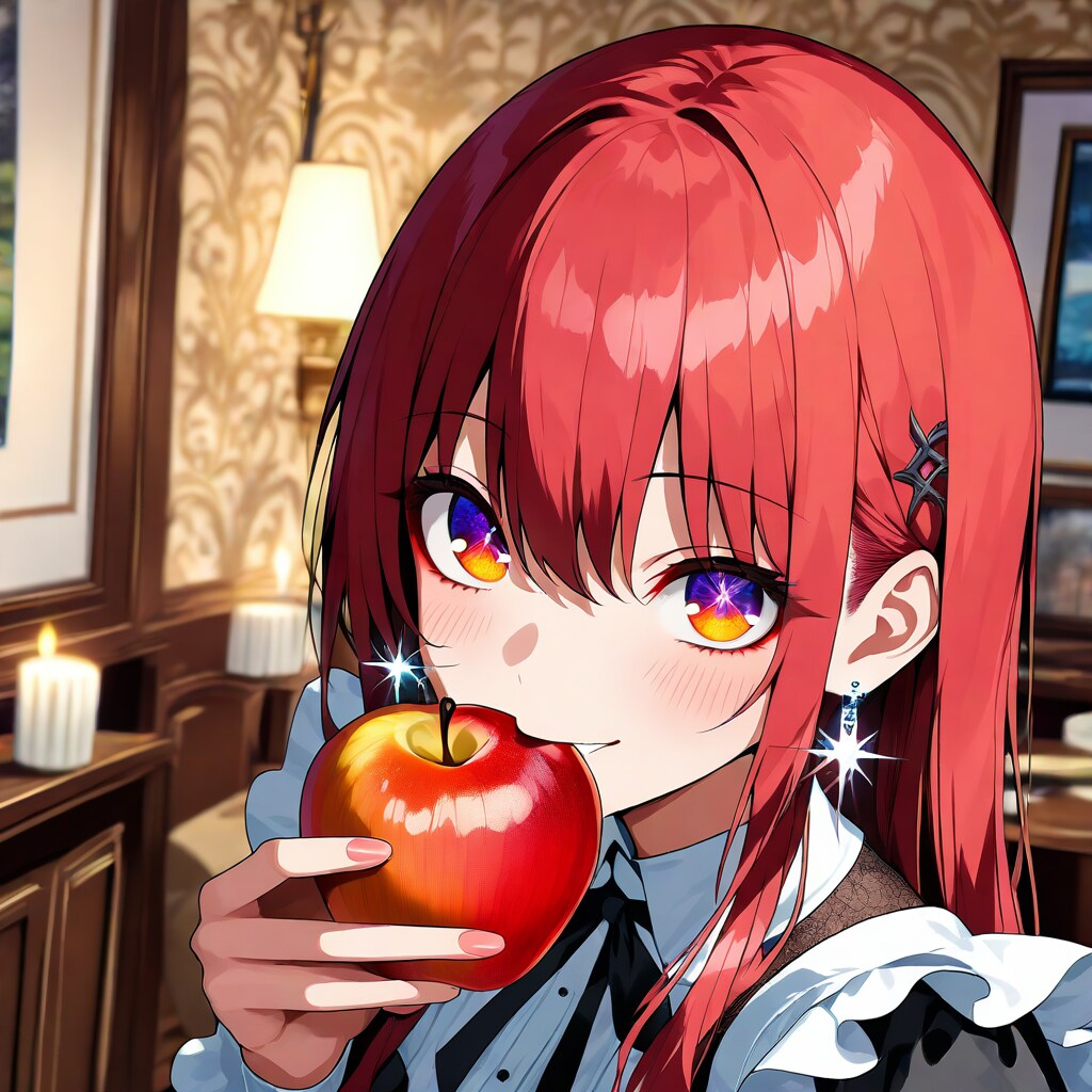 赤髪メイドさんが向かう先には・・・