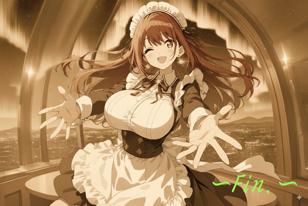 赤髪メイドさんが向かう先には・・・