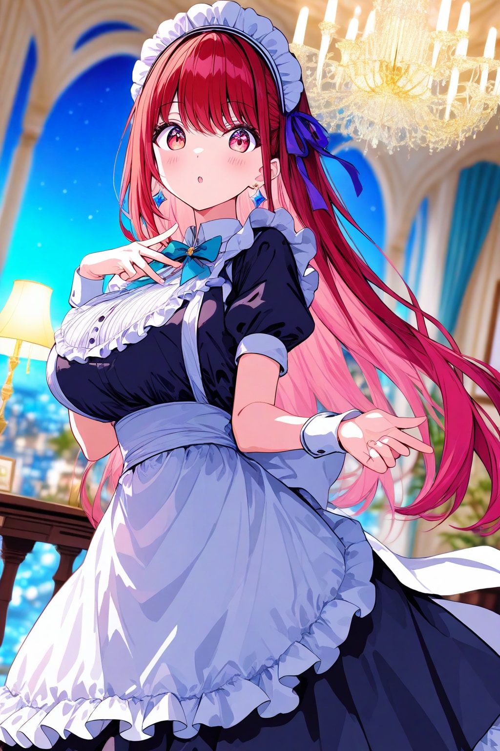 赤髪メイドさんが向かう先には・・・