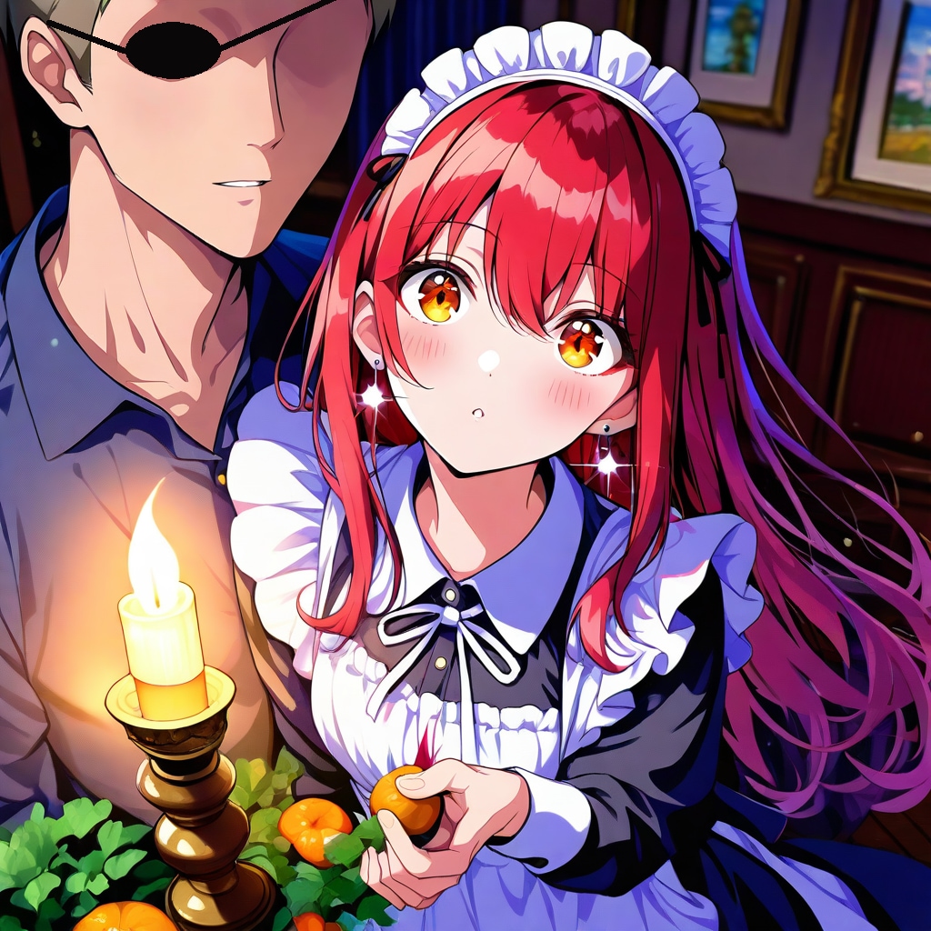 赤髪メイドさんが向かう先には・・・