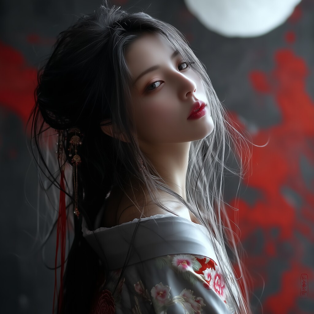 Red and Moon - 紅月