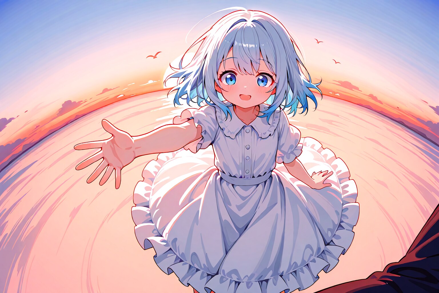 Bird Eye View Girl