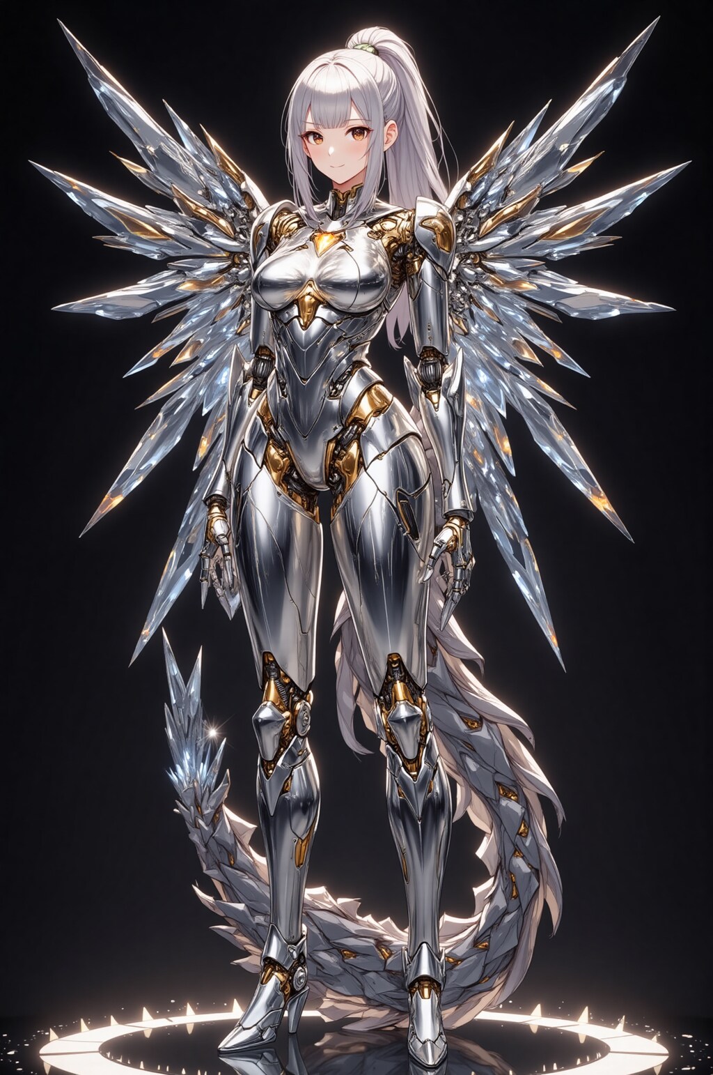 クリスタルドラゴンメカ子