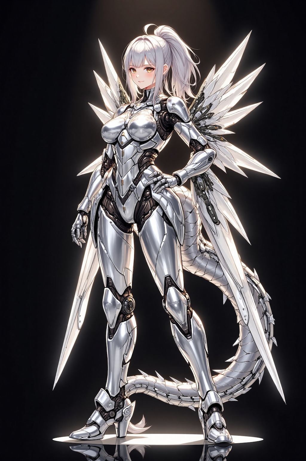 クリスタルドラゴンメカ子