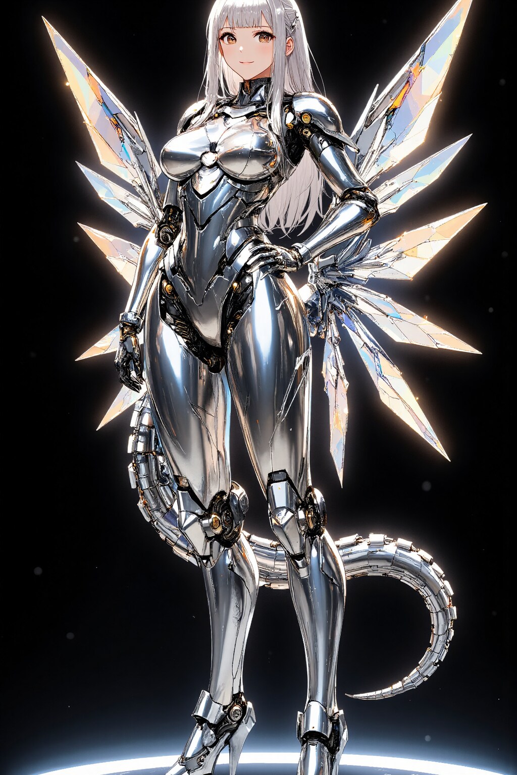 クリスタルドラゴンメカ子