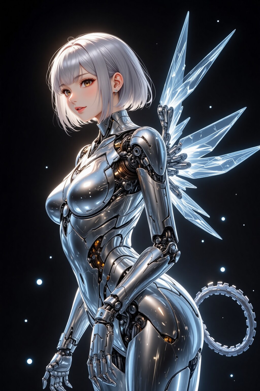 クリスタルドラゴンメカ子