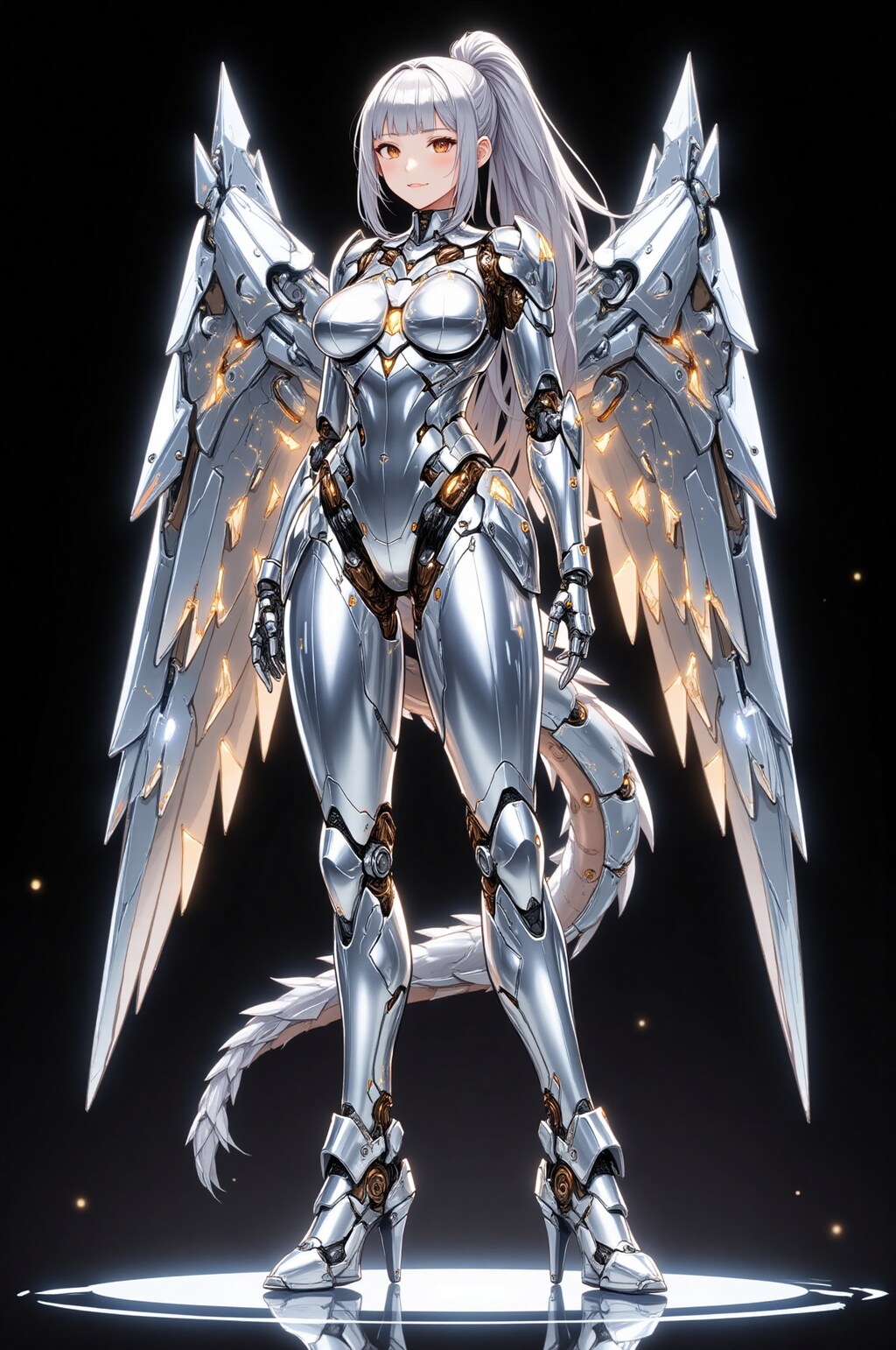 クリスタルドラゴンメカ子