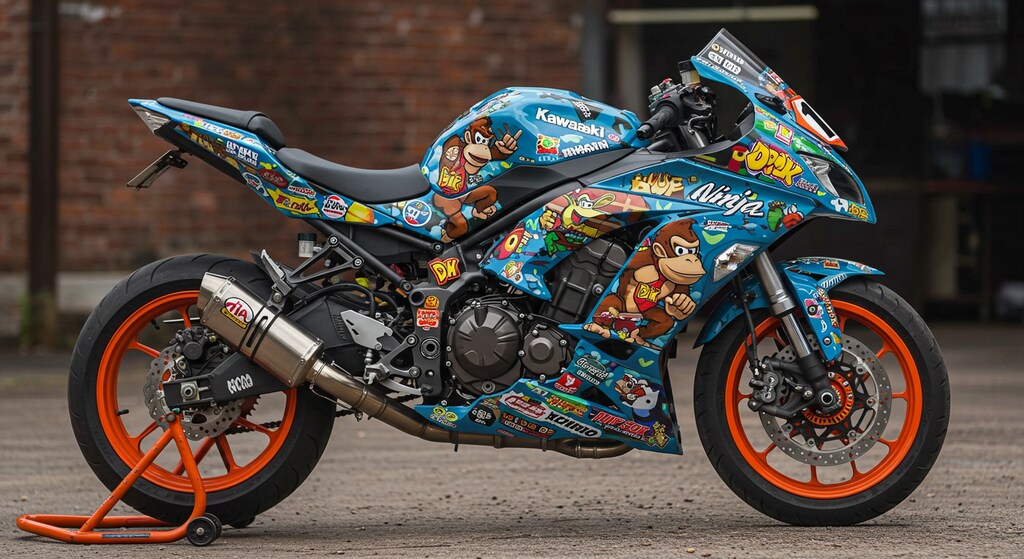 ドンキーコングレーシングバイク