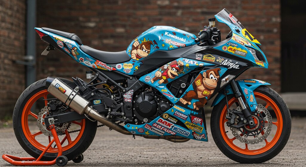 ドンキーコングレーシングバイク