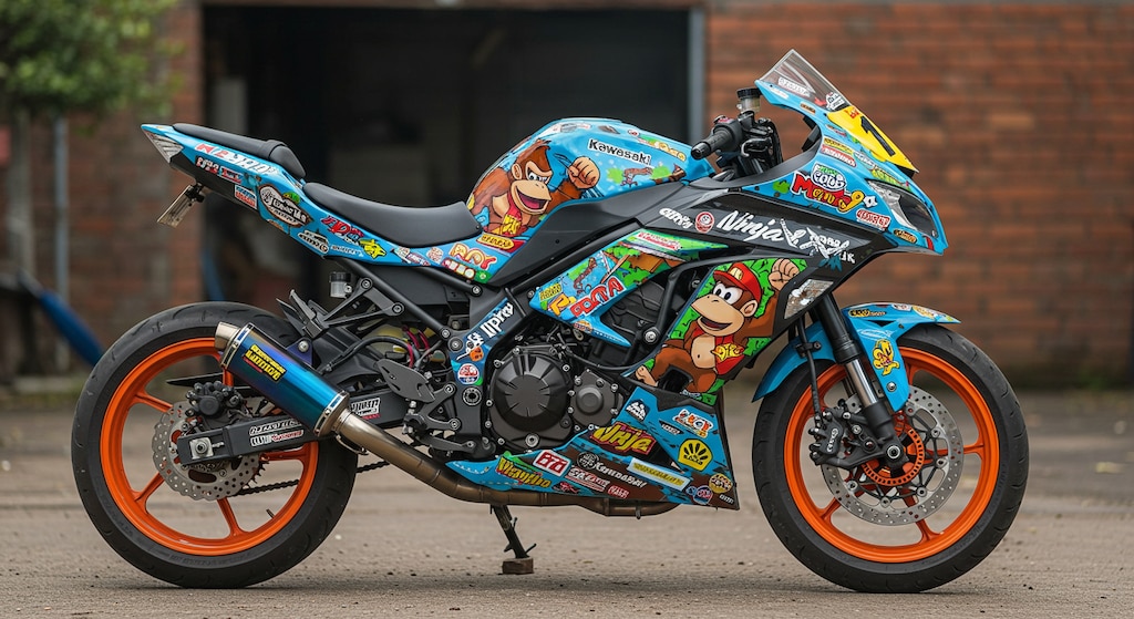 ドンキーコングレーシングバイク