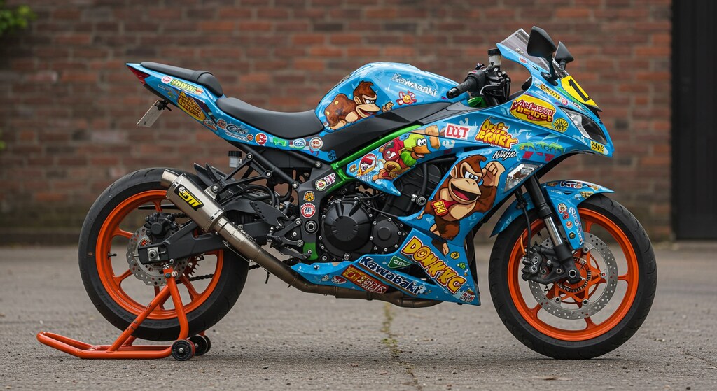 ドンキーコングレーシングバイク