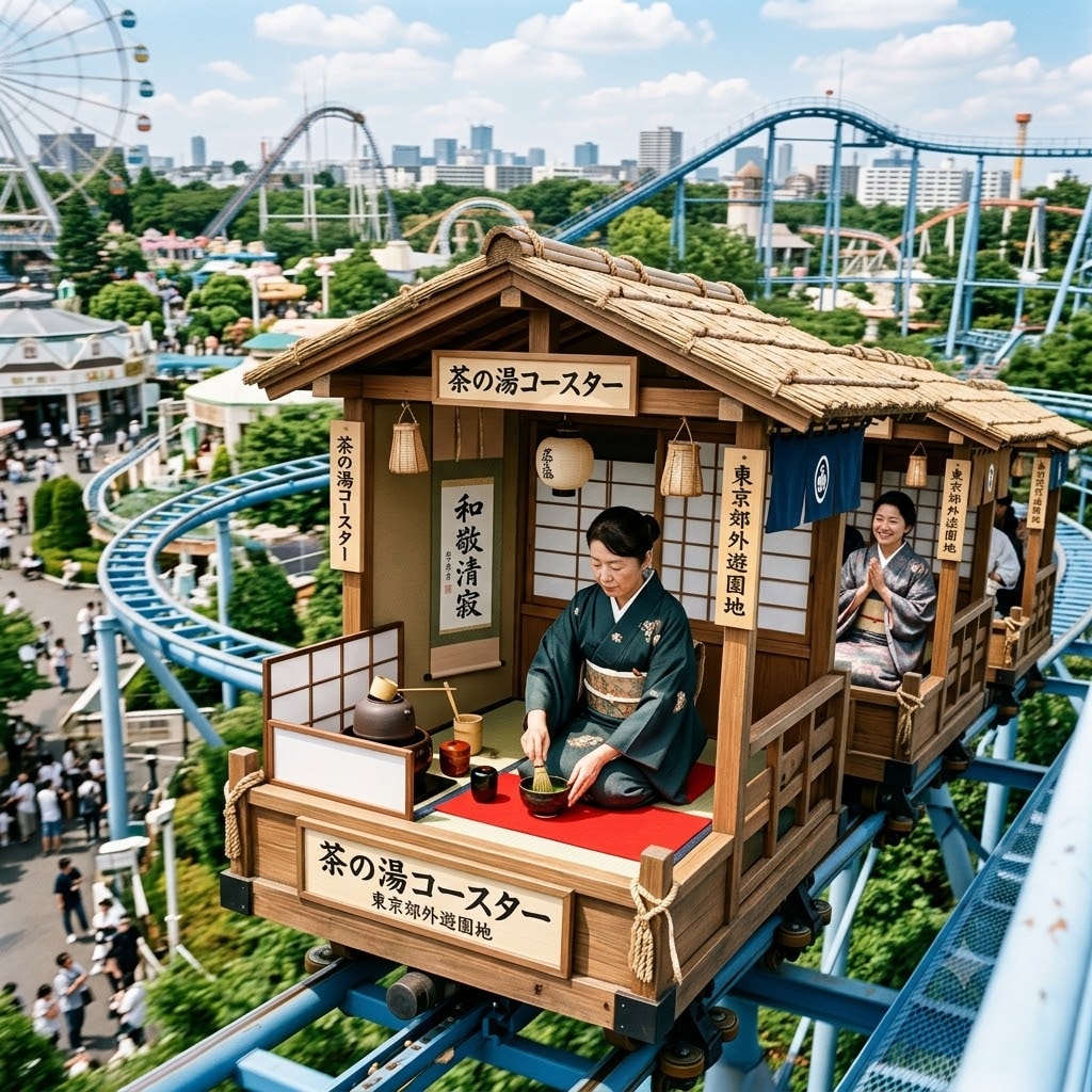 茶道ジェットコースター