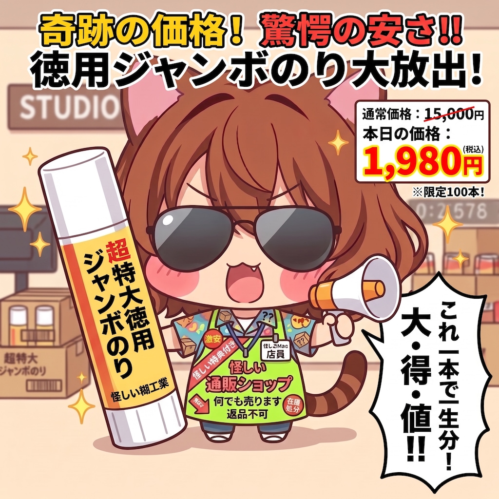 スティックのり特売
