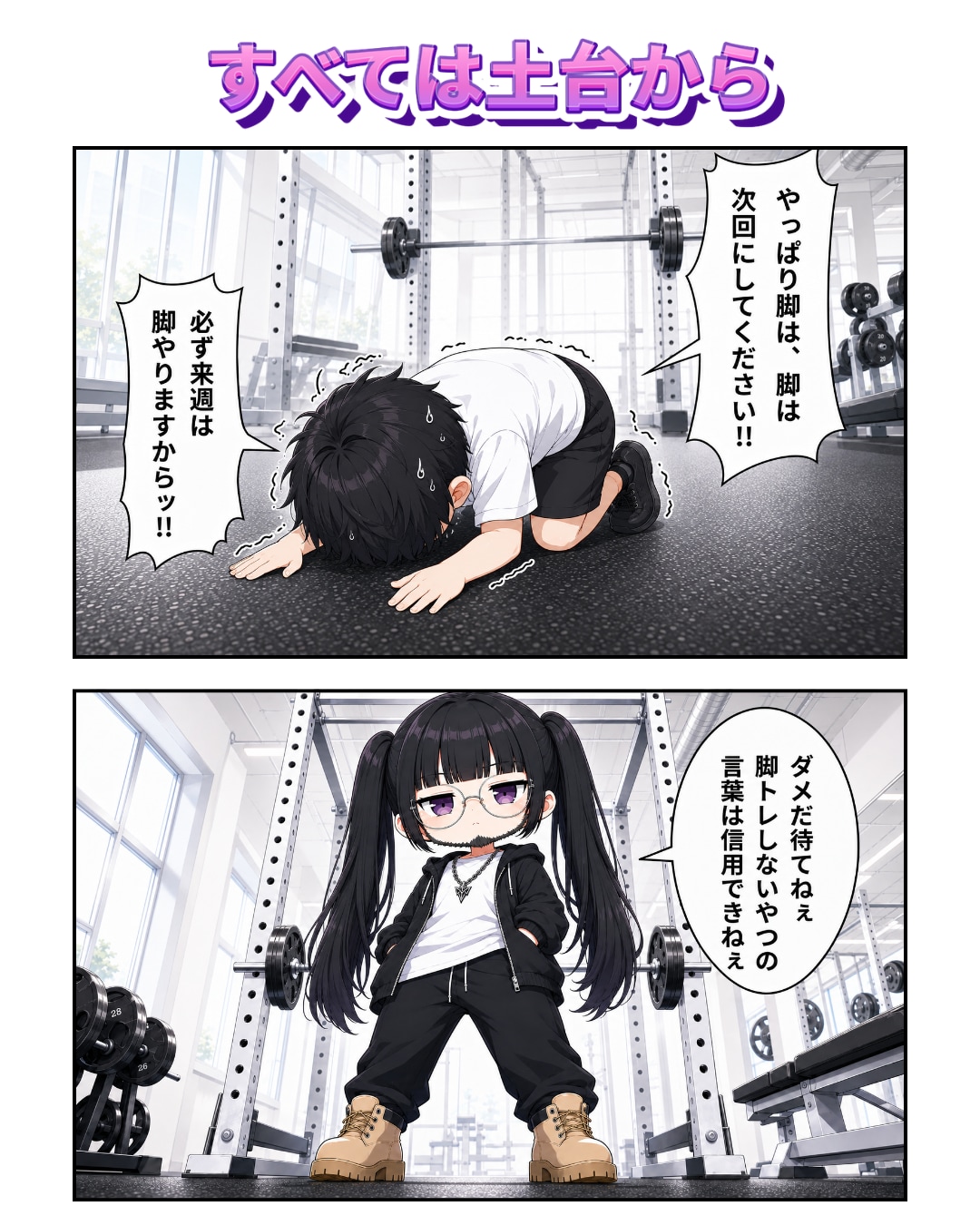【漫画】すべては土台から