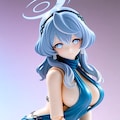 ブルーアーカイブ 天雨アコ(ドレス)アクリルドールフィギュア 4枚目