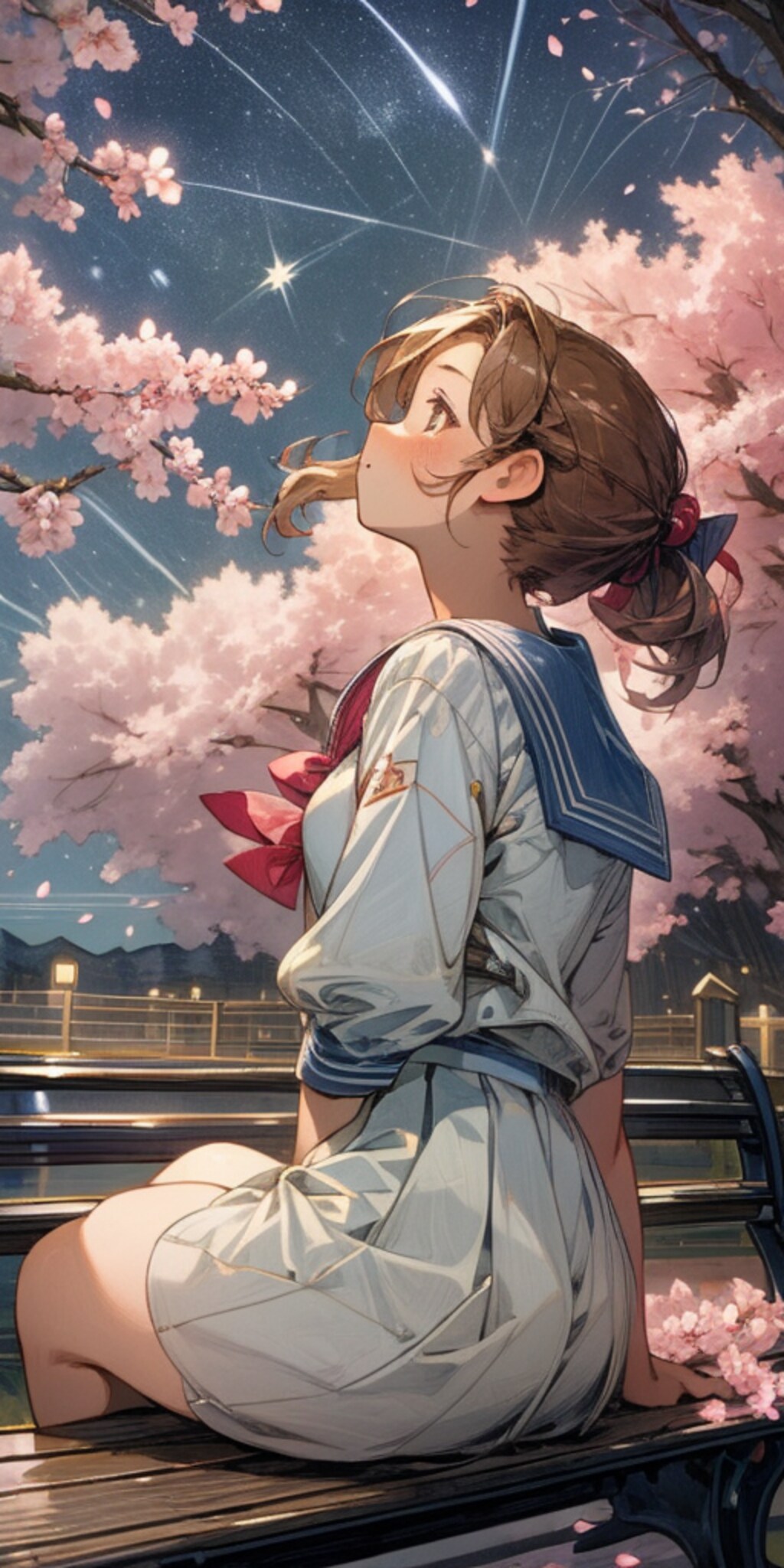 桜星をのぞむ