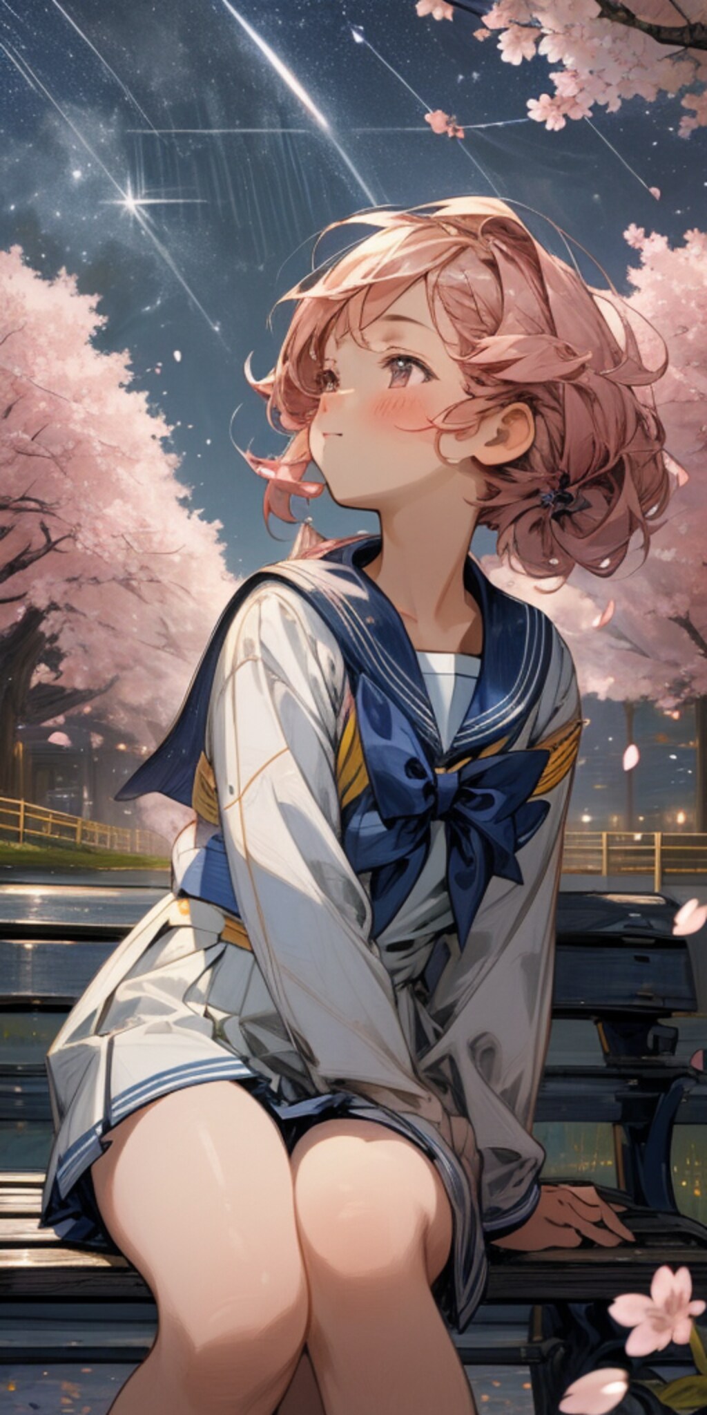 桜星をのぞむ