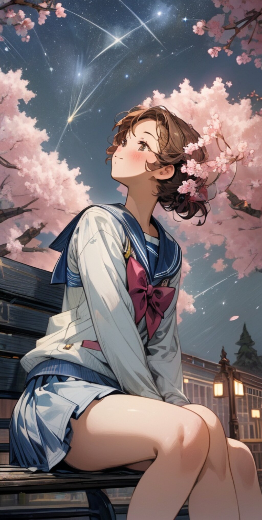 桜星をのぞむ